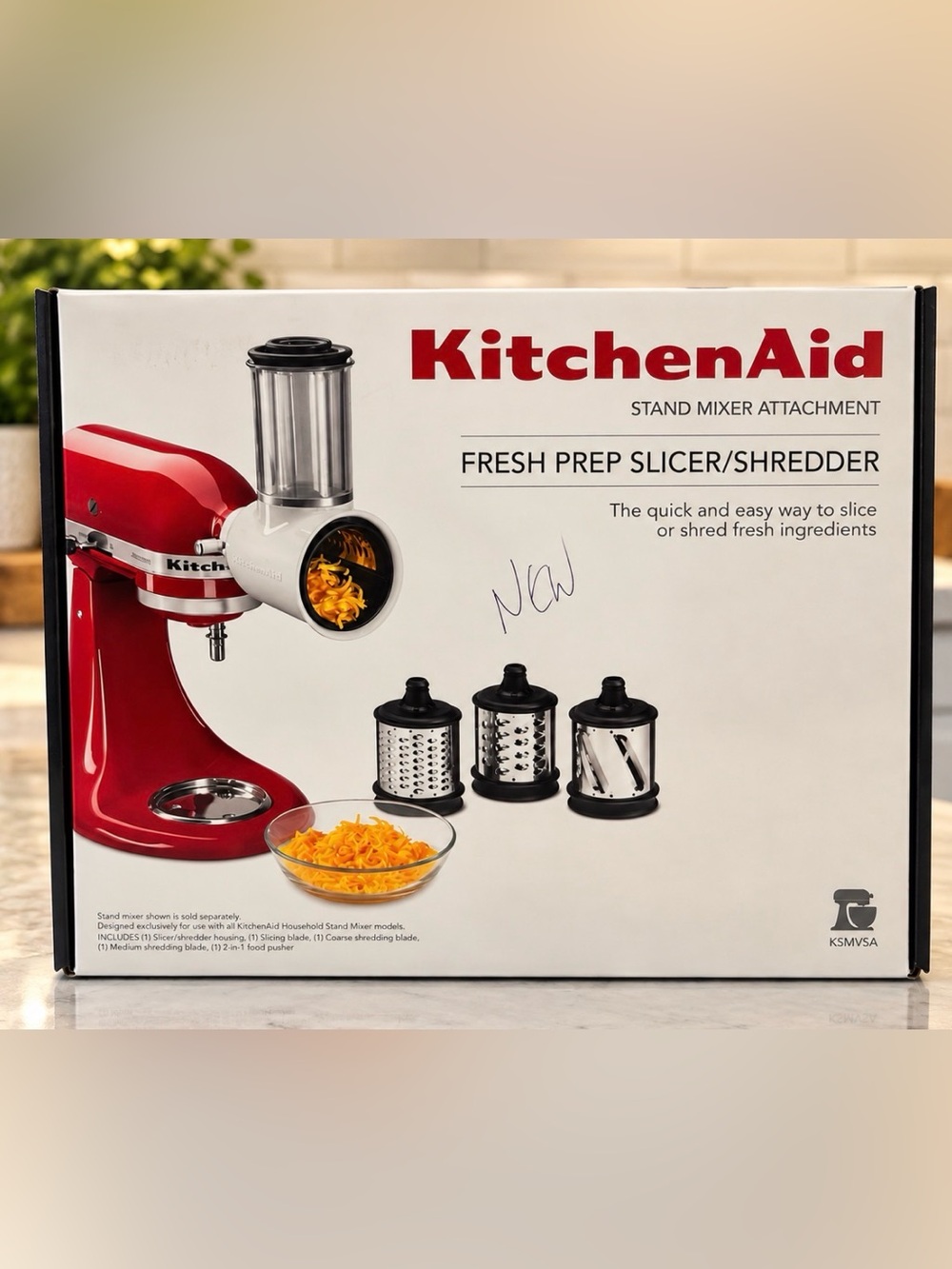 NIB- KitchenAid Fresh Prep Slicer/ Shredder Attachment